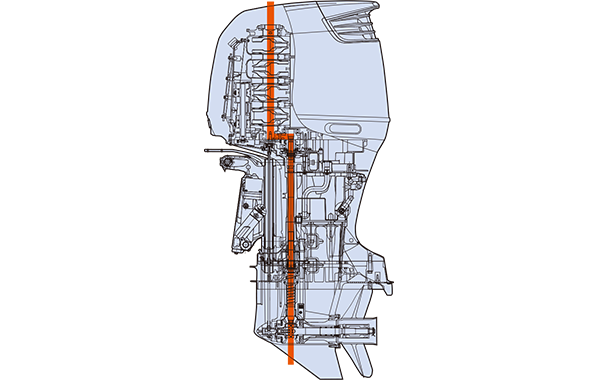 Diagram of Offset Drive Shaft